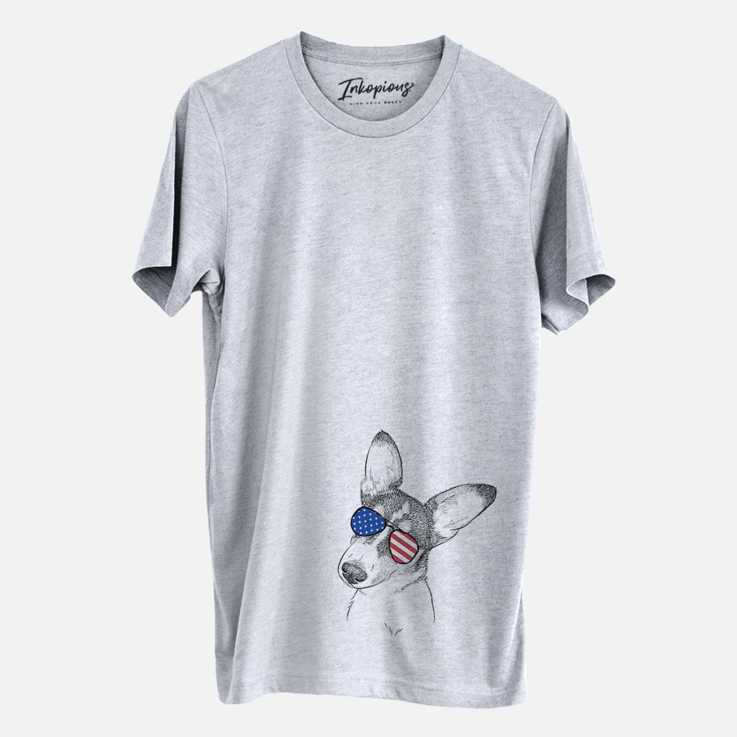 USA Dexter the Corgi - Unisex Crewneck