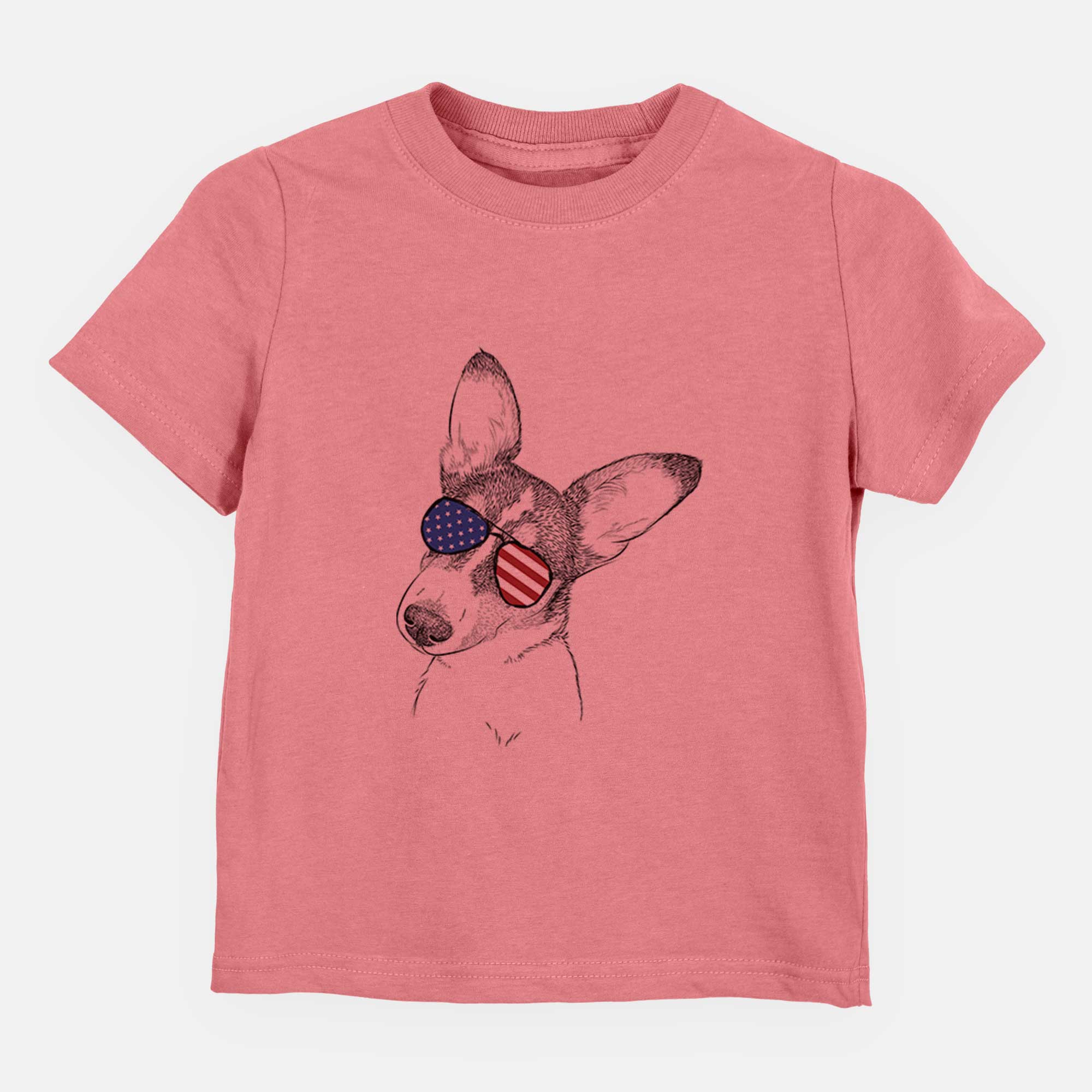 USA Dexter the Corgi - Kids/Youth/Toddler Shirt