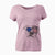 USA Dexter the Pitbull - Women's Perfect V-neck Shirt