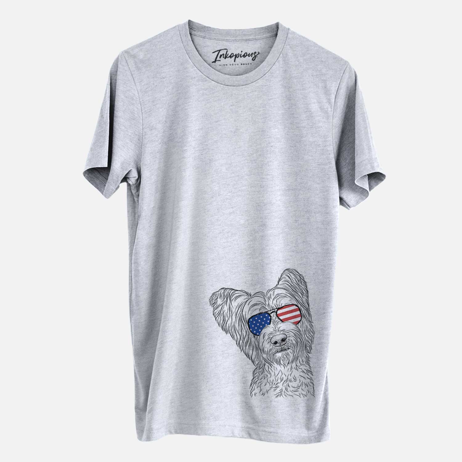 USA Dexter the Terrier Mix - Unisex Crewneck