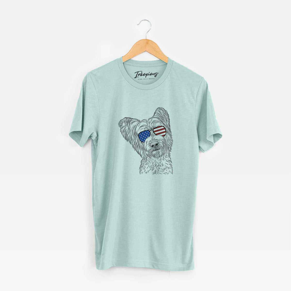 USA Dexter the Terrier Mix - Unisex Crewneck