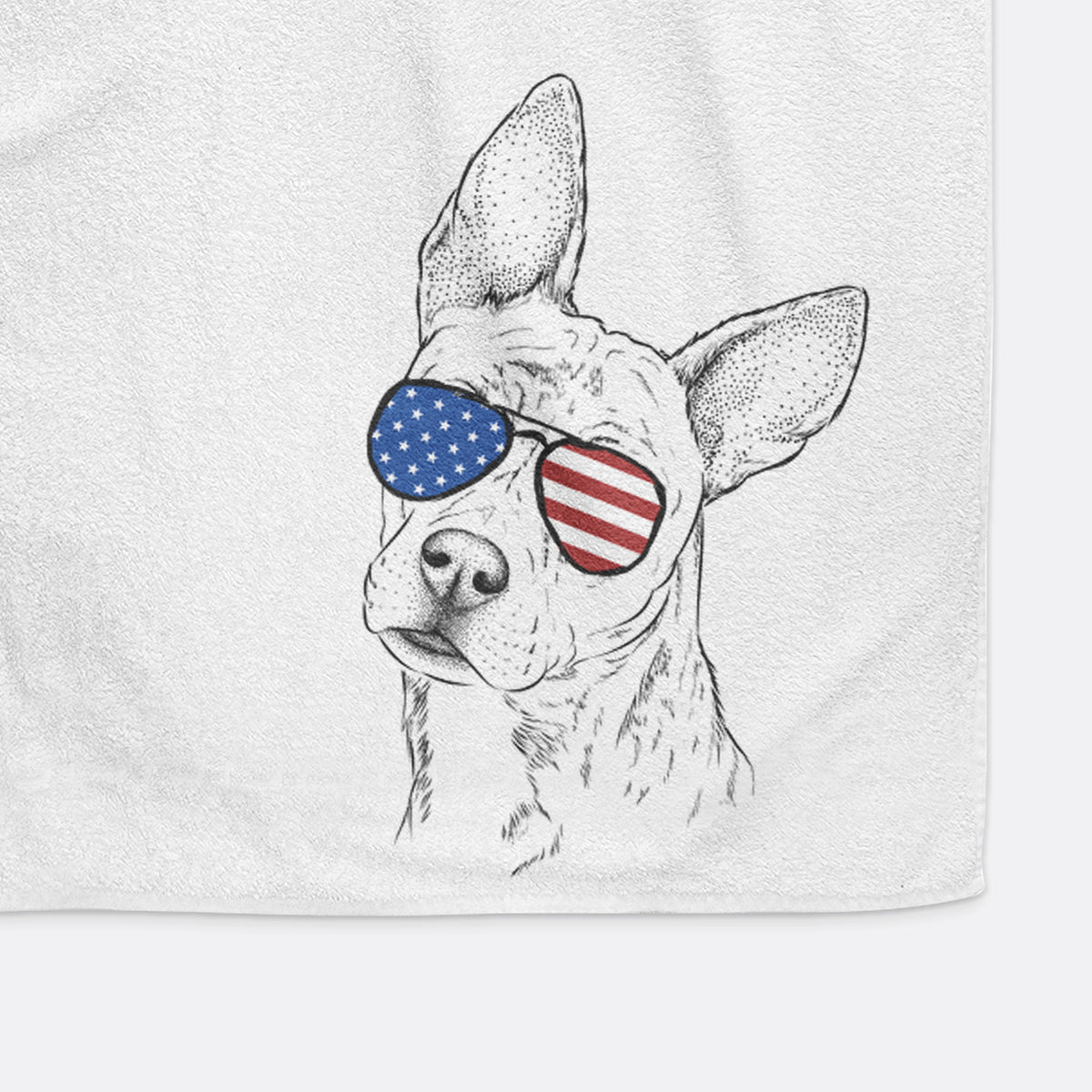 Diesel the Mixed Breed Decorative Hand Towel