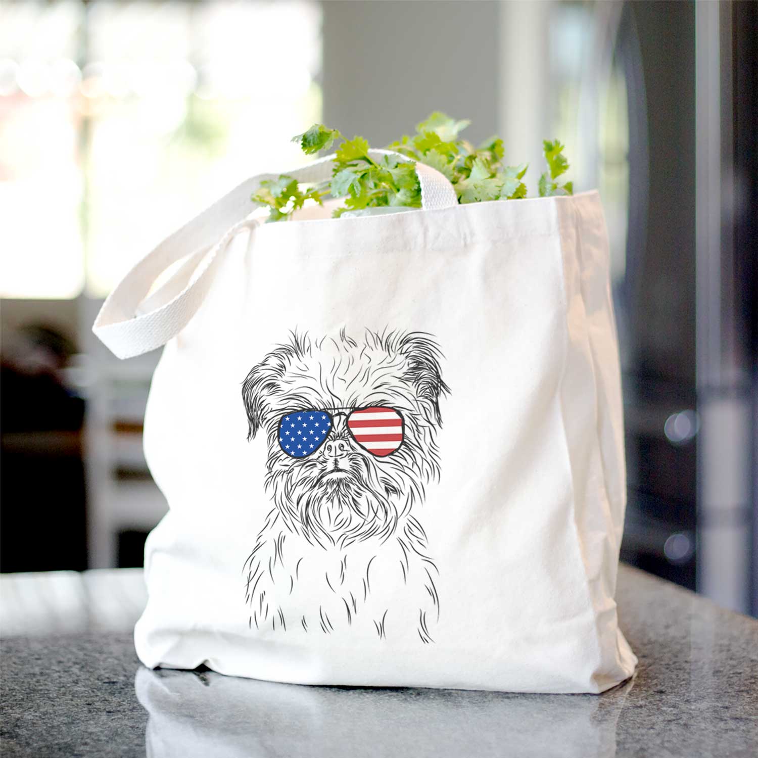 Digby the Brussels Griffon - Tote Bag