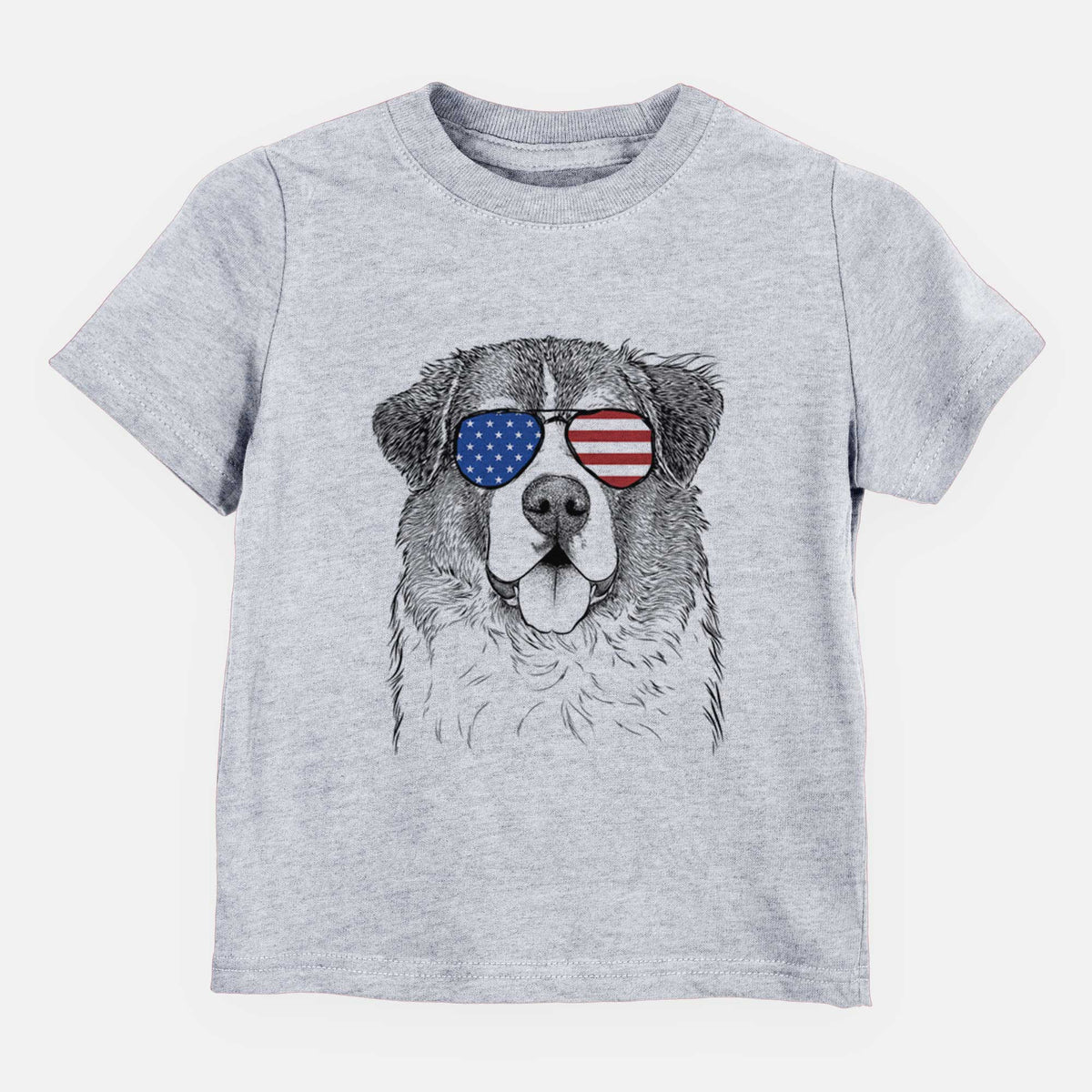 USA Dilly the Saint Bernard - Kids/Youth/Toddler Shirt