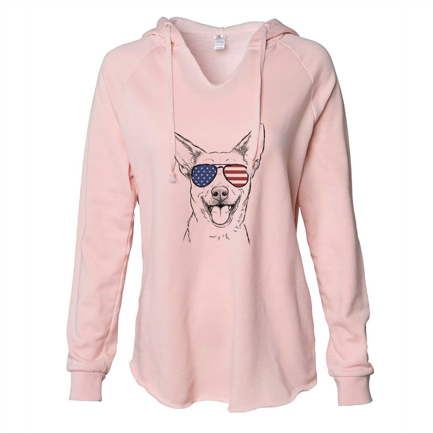 USA Dinghy the Mixed Breed - Cali Wave Hooded Sweatshirt