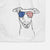 Diva the Greyhound Decorative Hand Towel