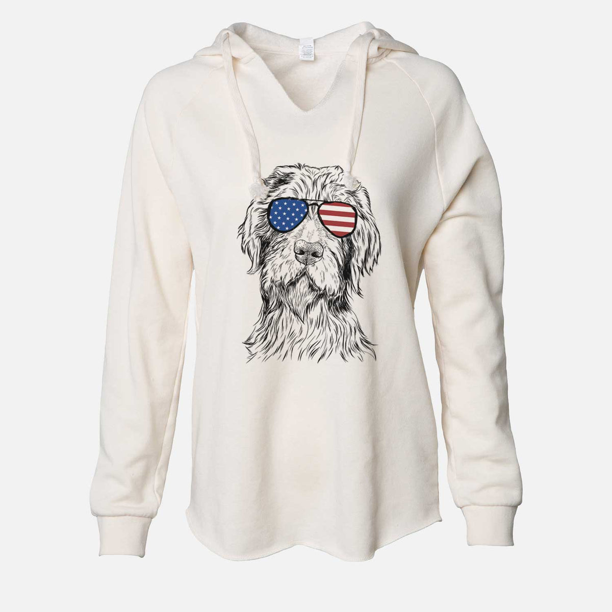 USA Doc Holliday the Pudelpointer - Cali Wave Hooded Sweatshirt