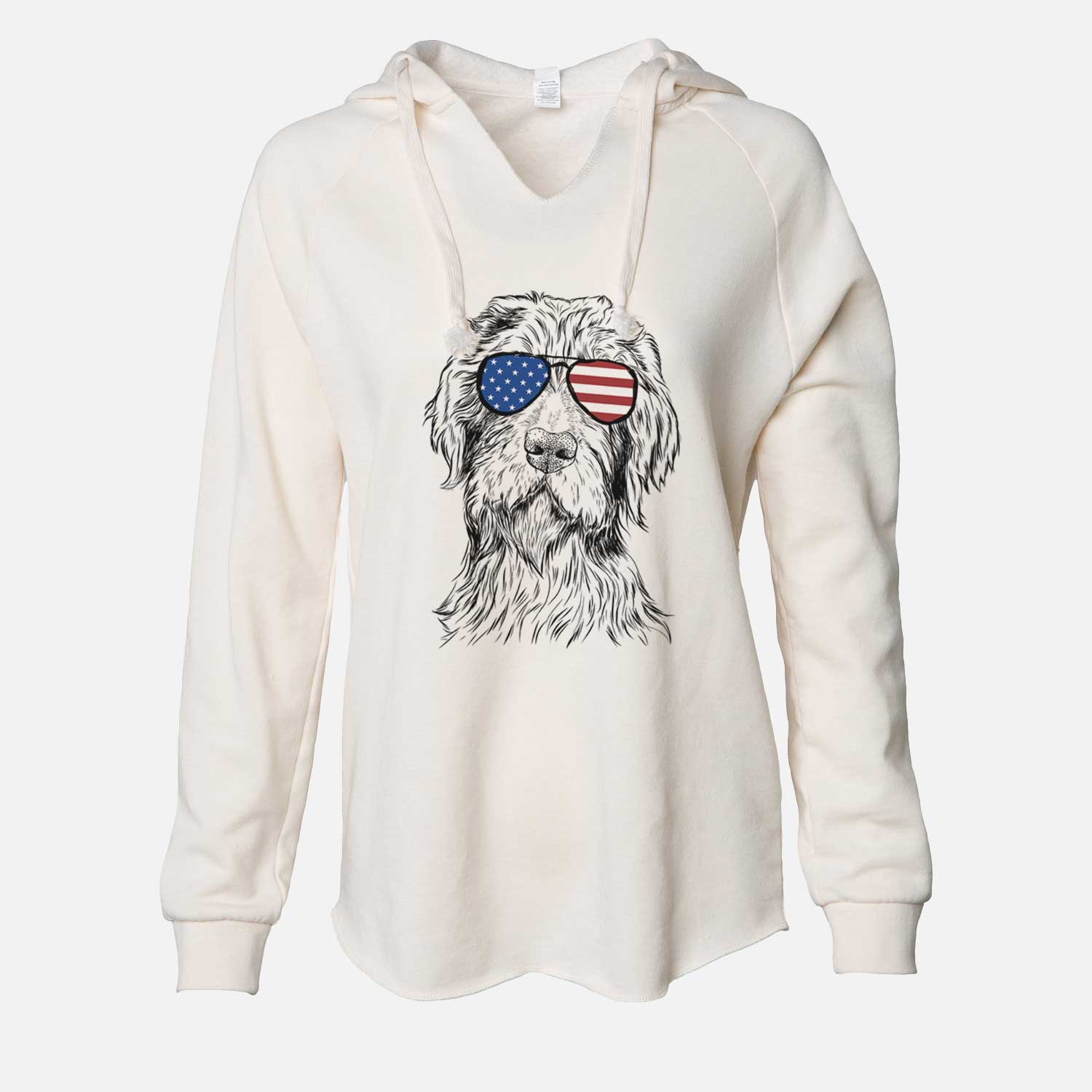 USA Doc Holliday the Pudelpointer - Cali Wave Hooded Sweatshirt