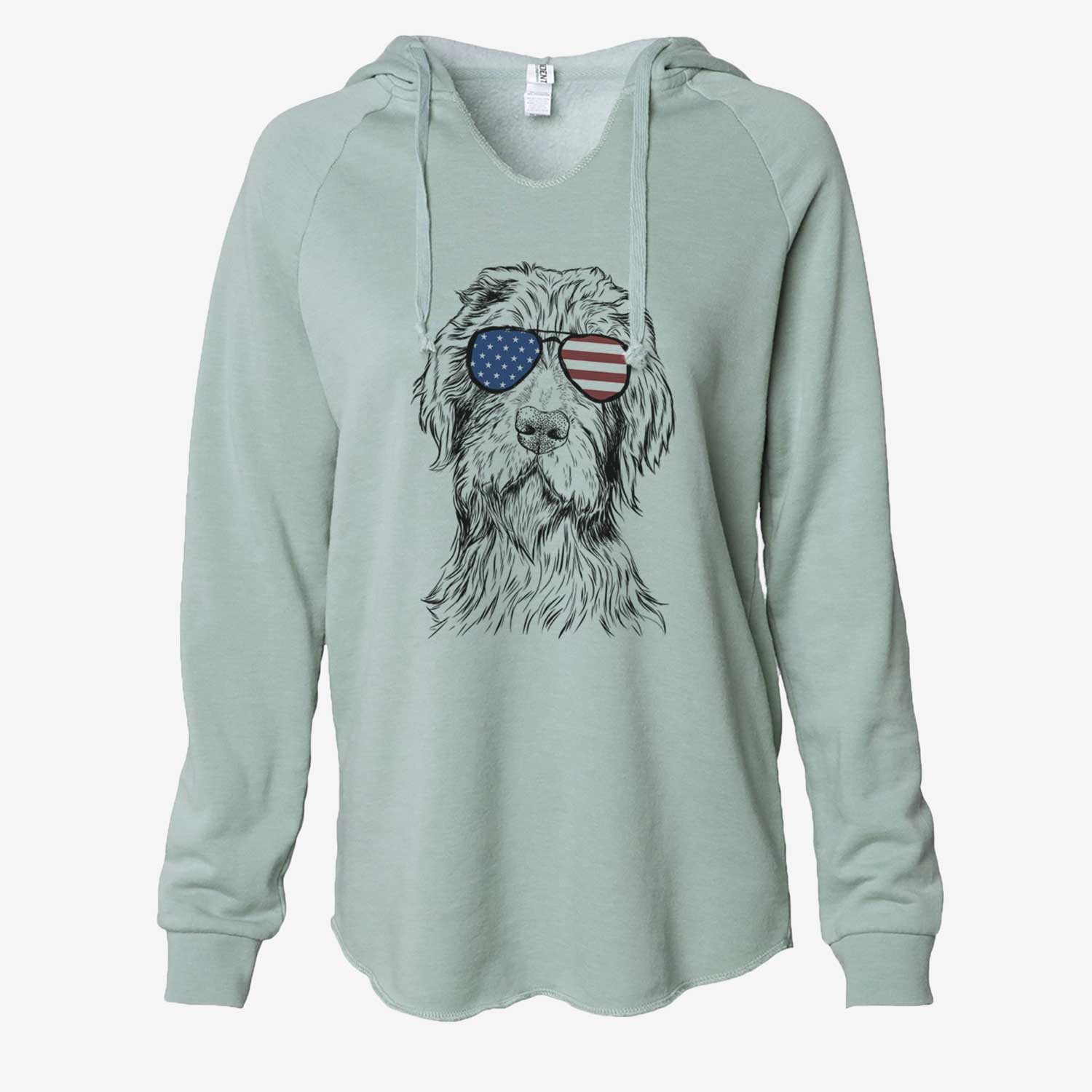 USA Doc Holliday the Pudelpointer - Cali Wave Hooded Sweatshirt