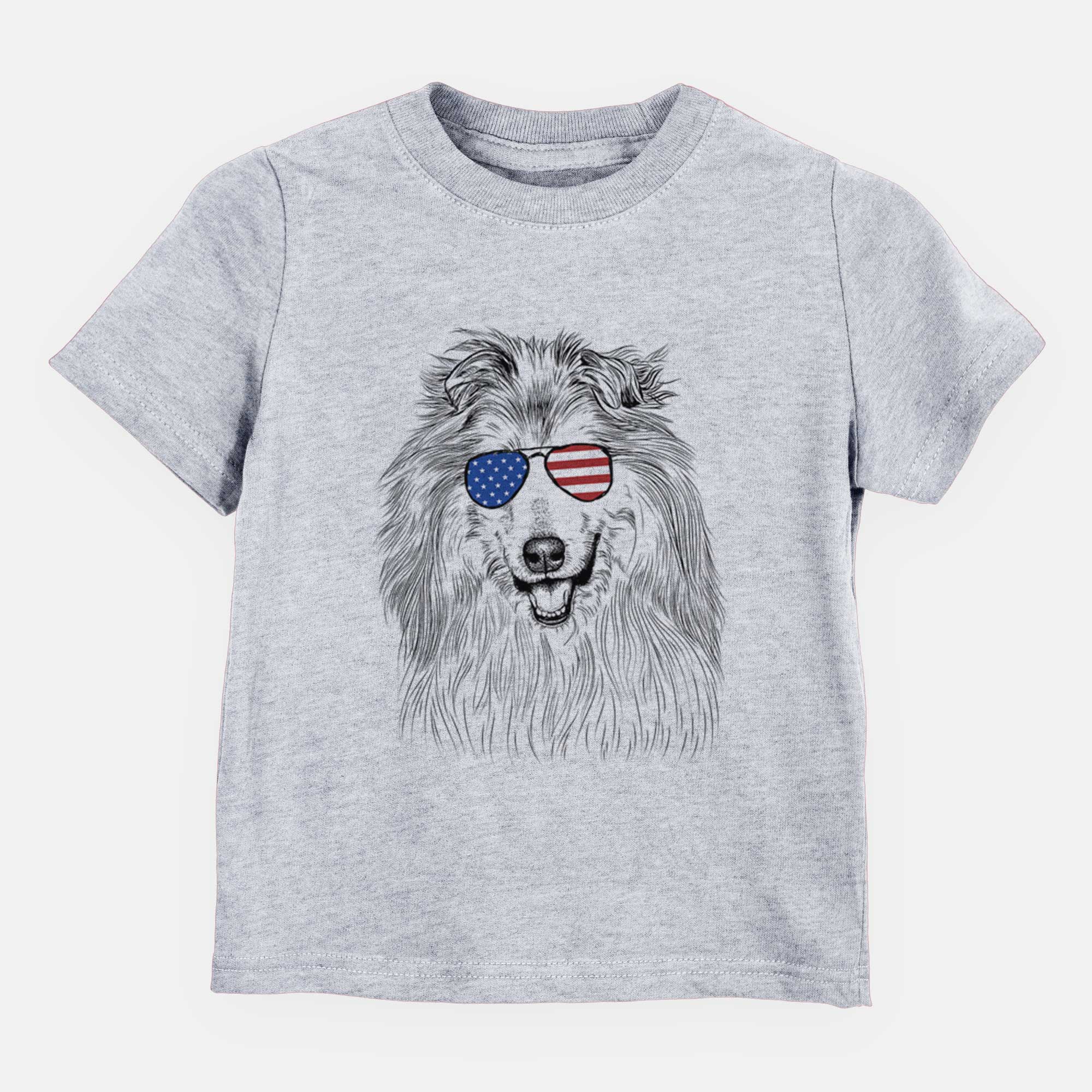 USA Donnan the Rough Collie - Kids/Youth/Toddler Shirt