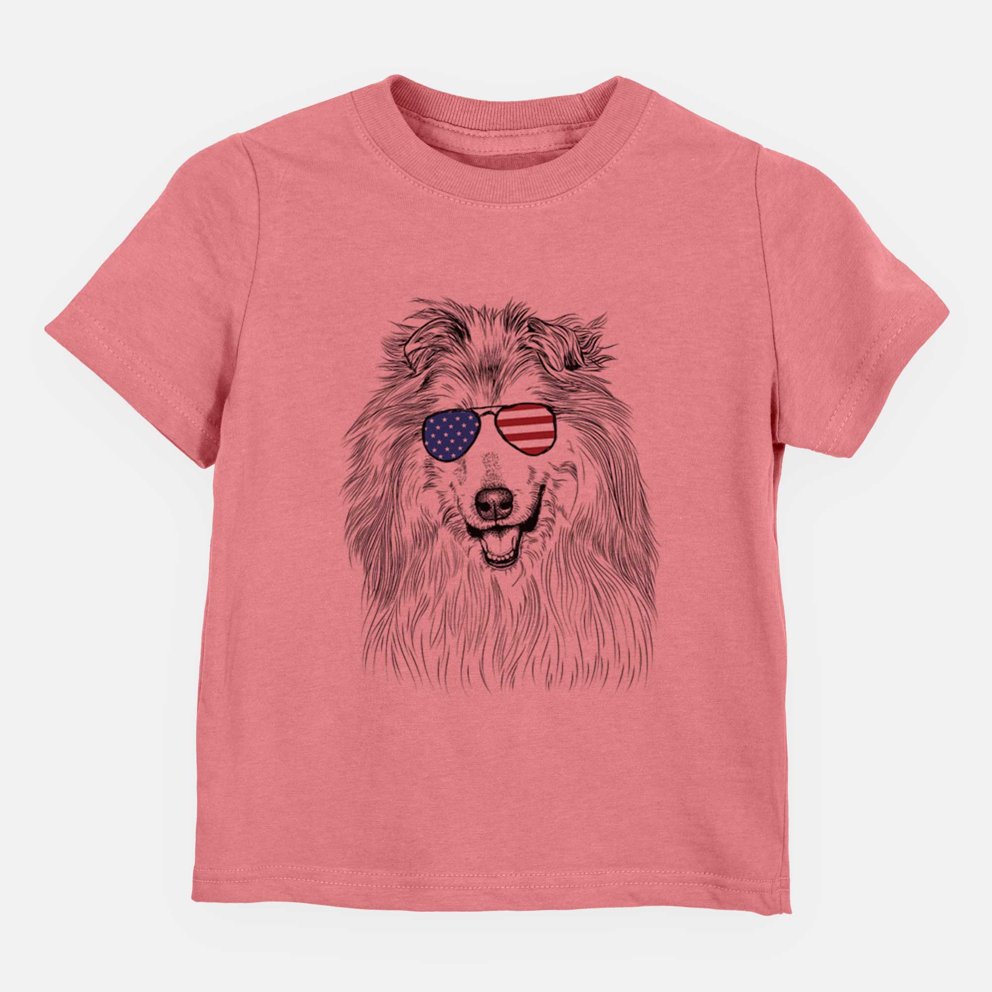 USA Donnan the Rough Collie - Kids/Youth/Toddler Shirt