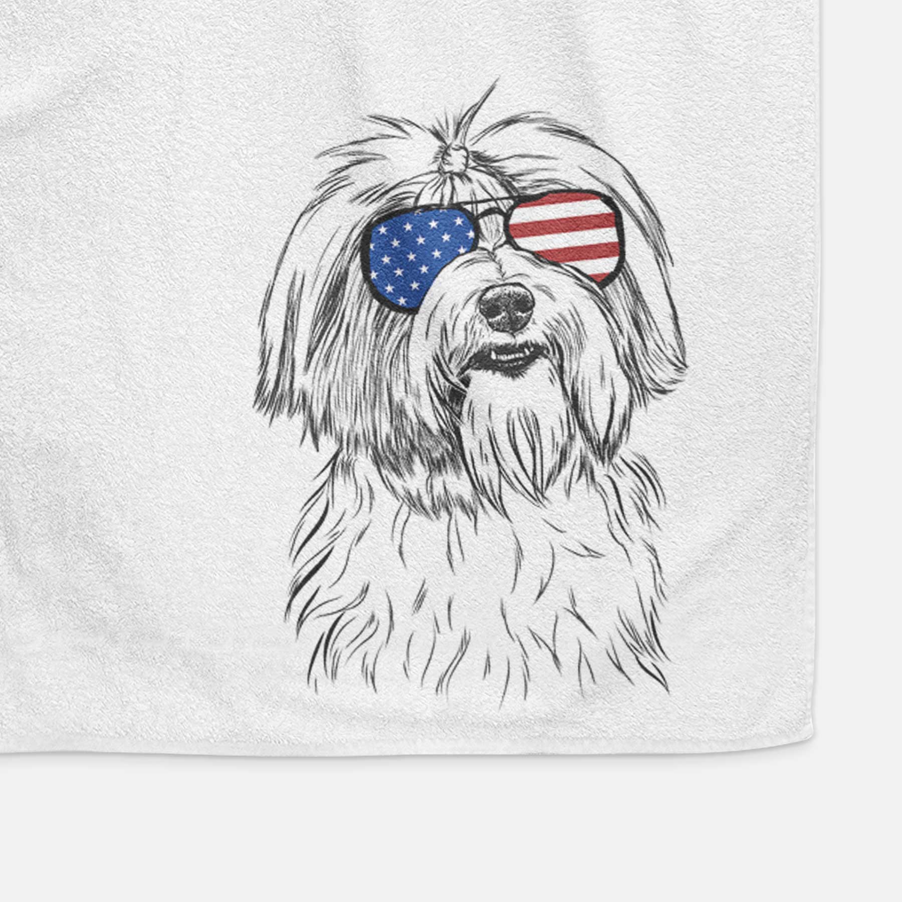 Dooley the Havanese Decorative Hand Towel