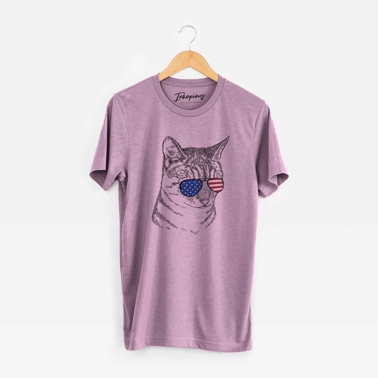 USA Dora the Tabby Cat - Unisex Crewneck