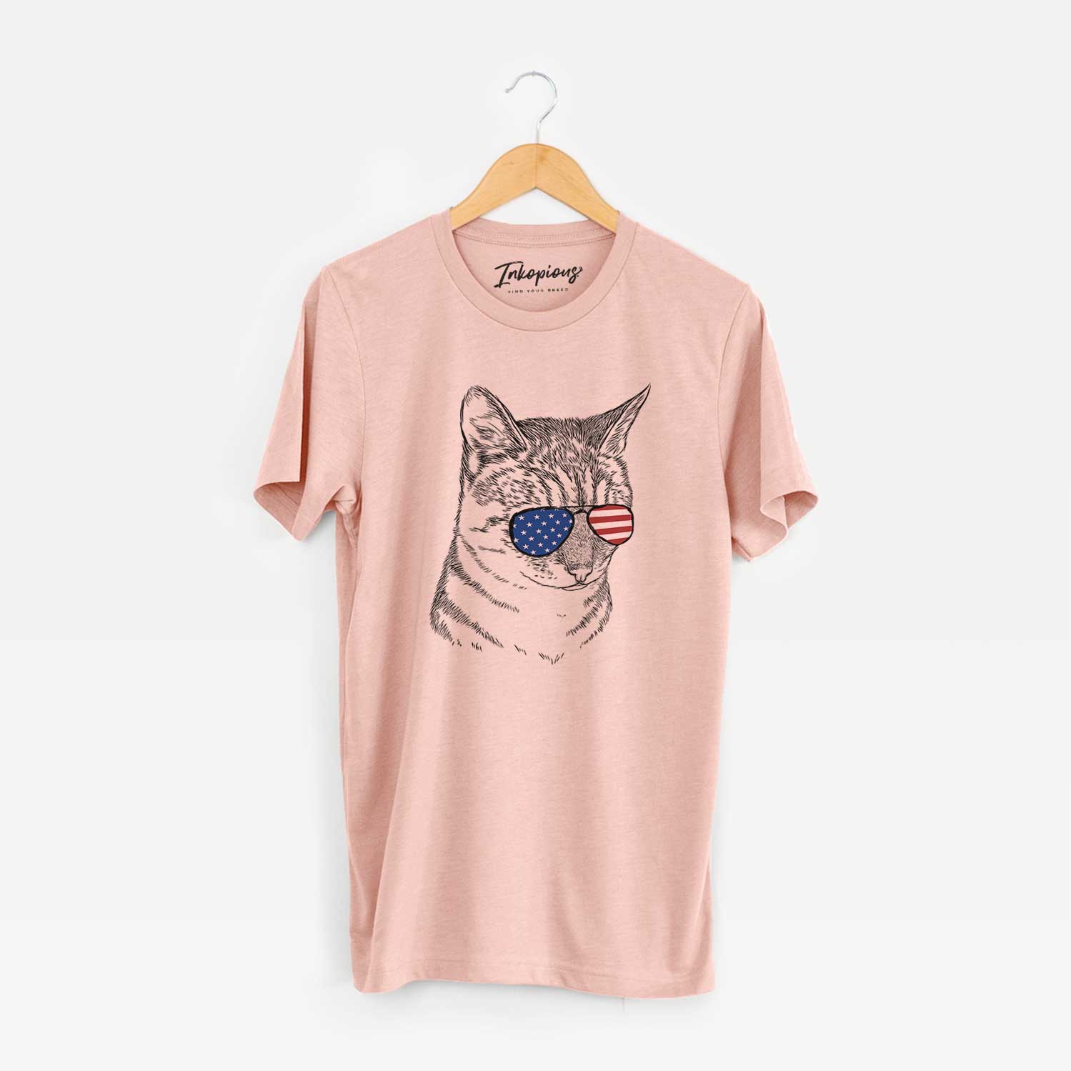 USA Dora the Tabby Cat - Unisex Crewneck