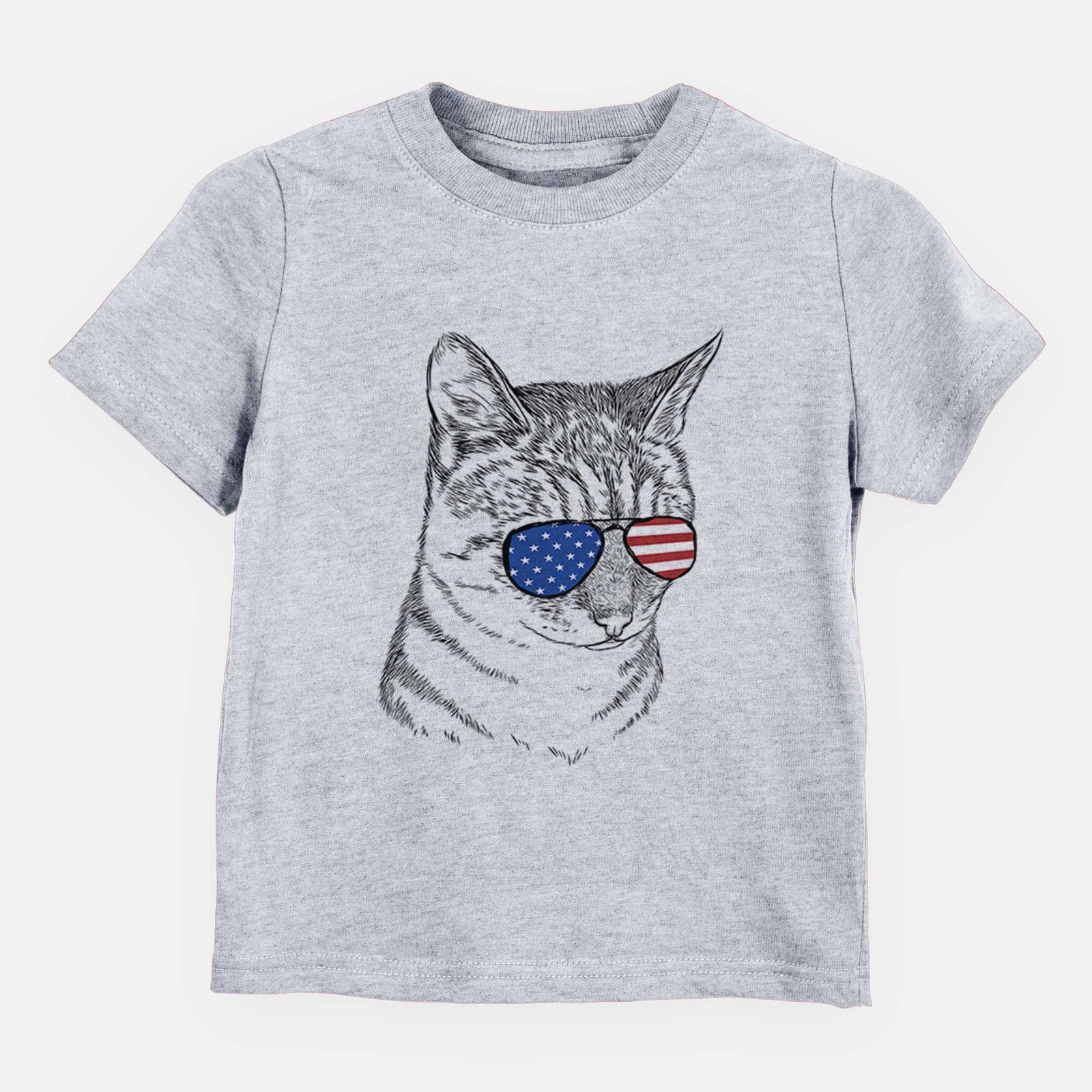 USA Dora the Tabby Cat - Kids/Youth/Toddler Shirt