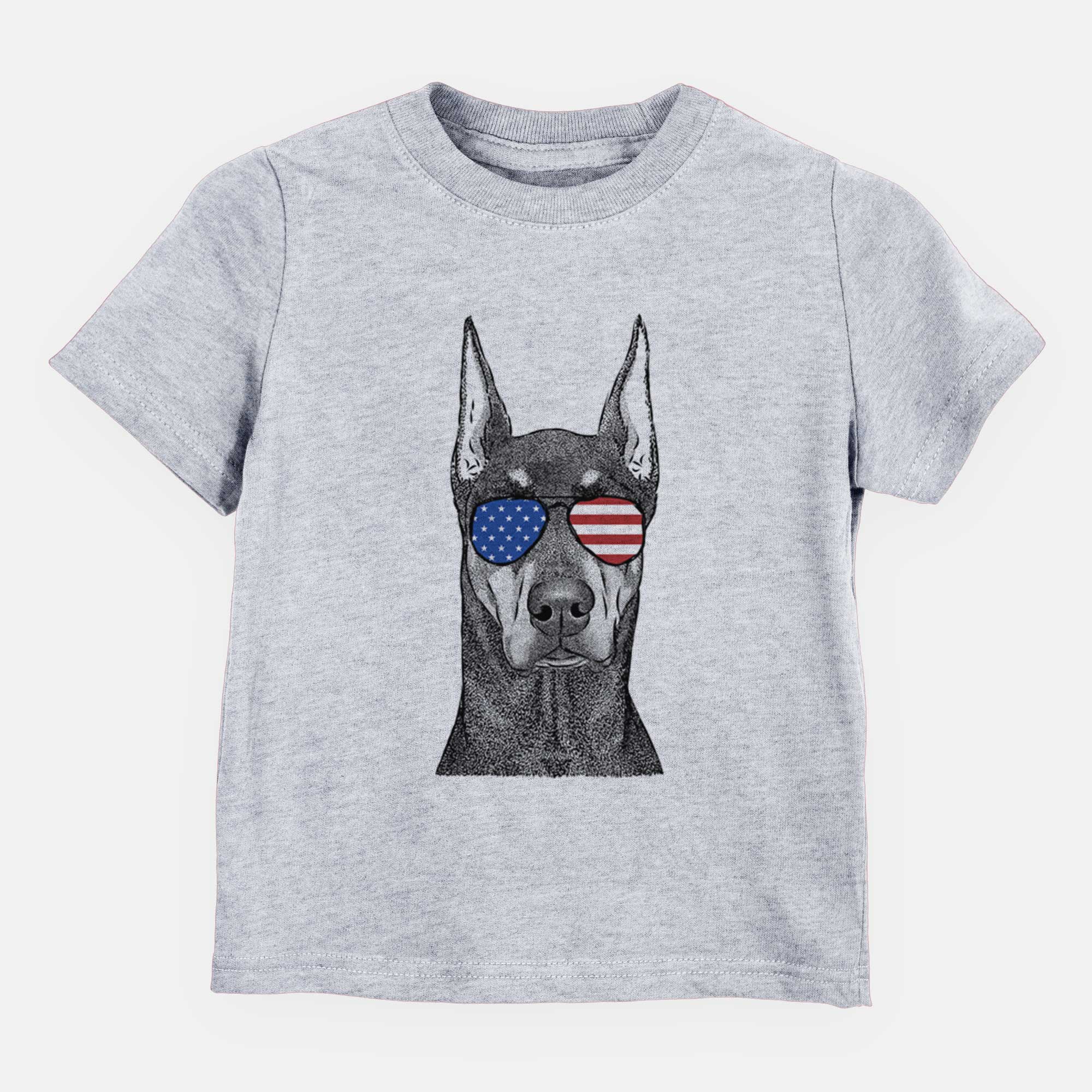 USA Drake the Doberman Pinscher - Kids/Youth/Toddler Shirt