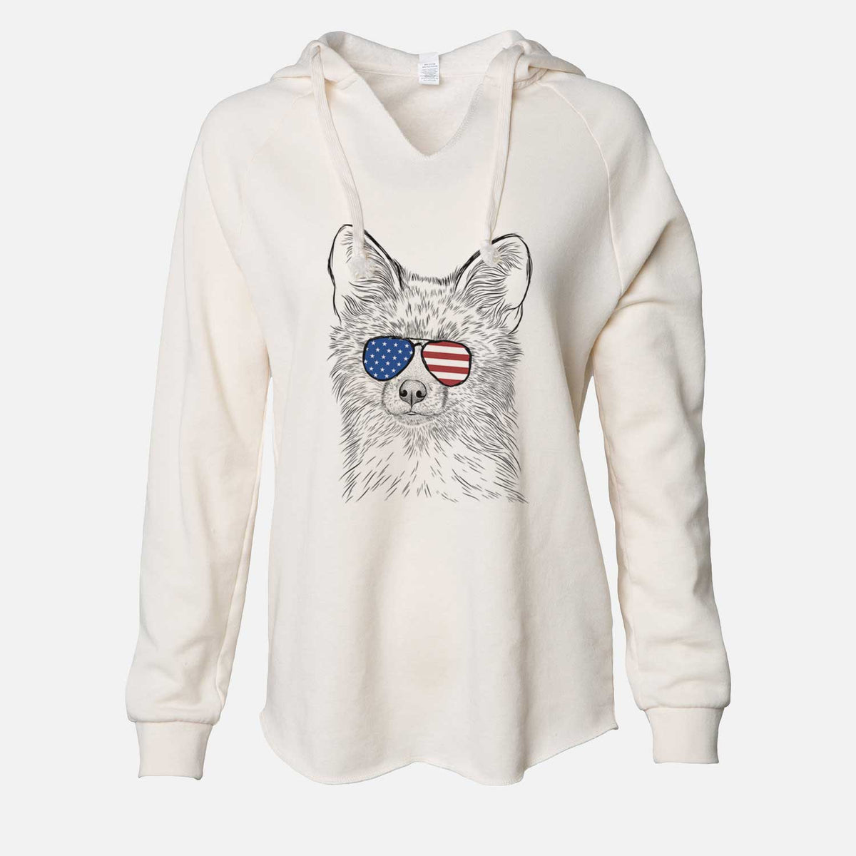 USA Drax the Red Fox - Cali Wave Hooded Sweatshirt