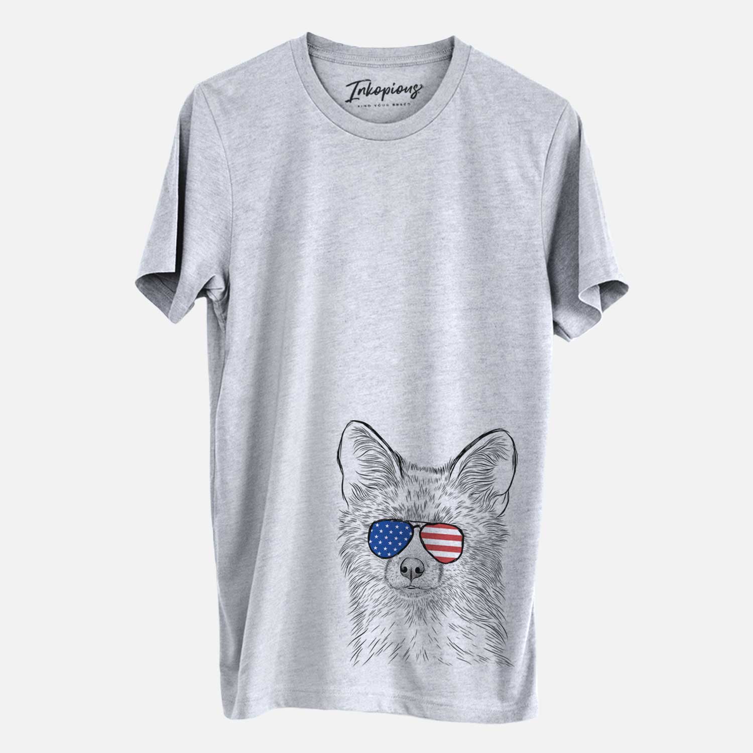 USA Drax the Red Fox - Unisex Crewneck