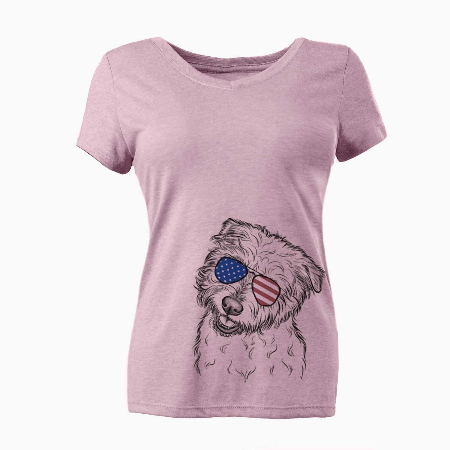 USA Duffy the Glen of Imaal Terrier - Women's Perfect V-neck Shirt