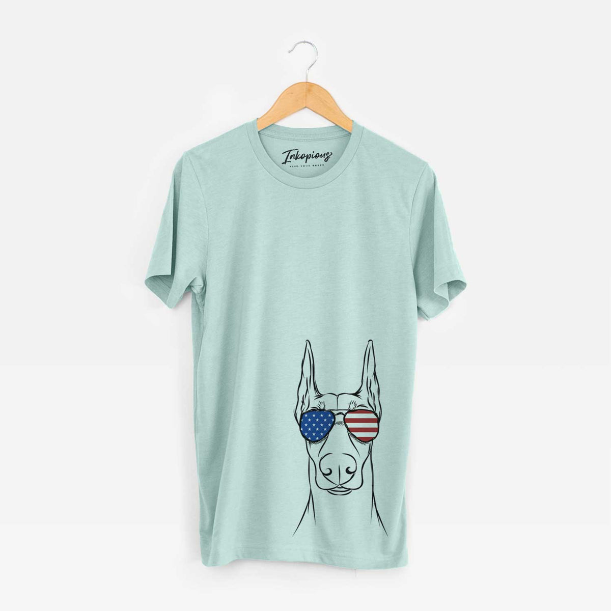 USA Duke the Doberman Pinscher - Unisex Crewneck