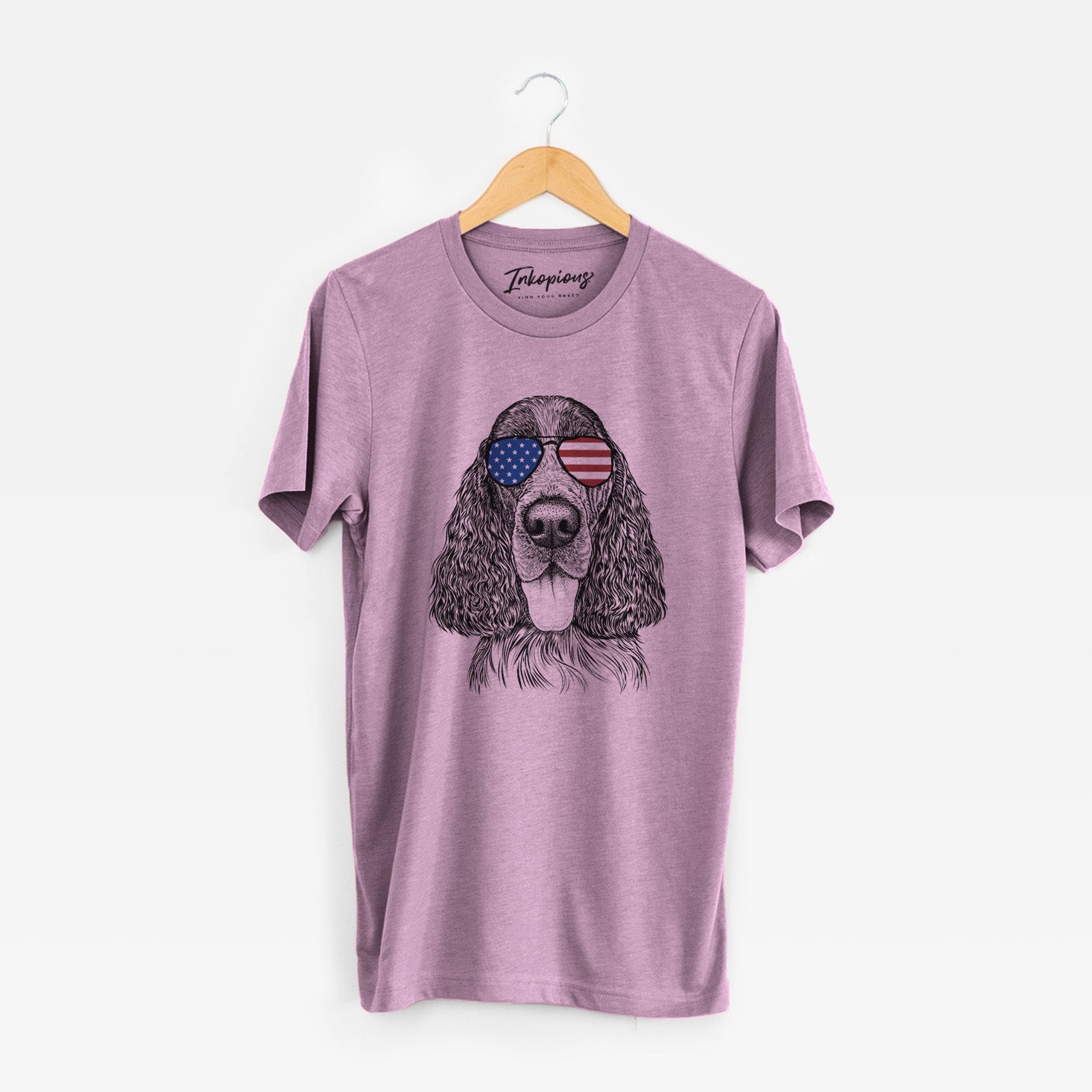 USA Duke the English Springer Spaniel - Unisex Crewneck
