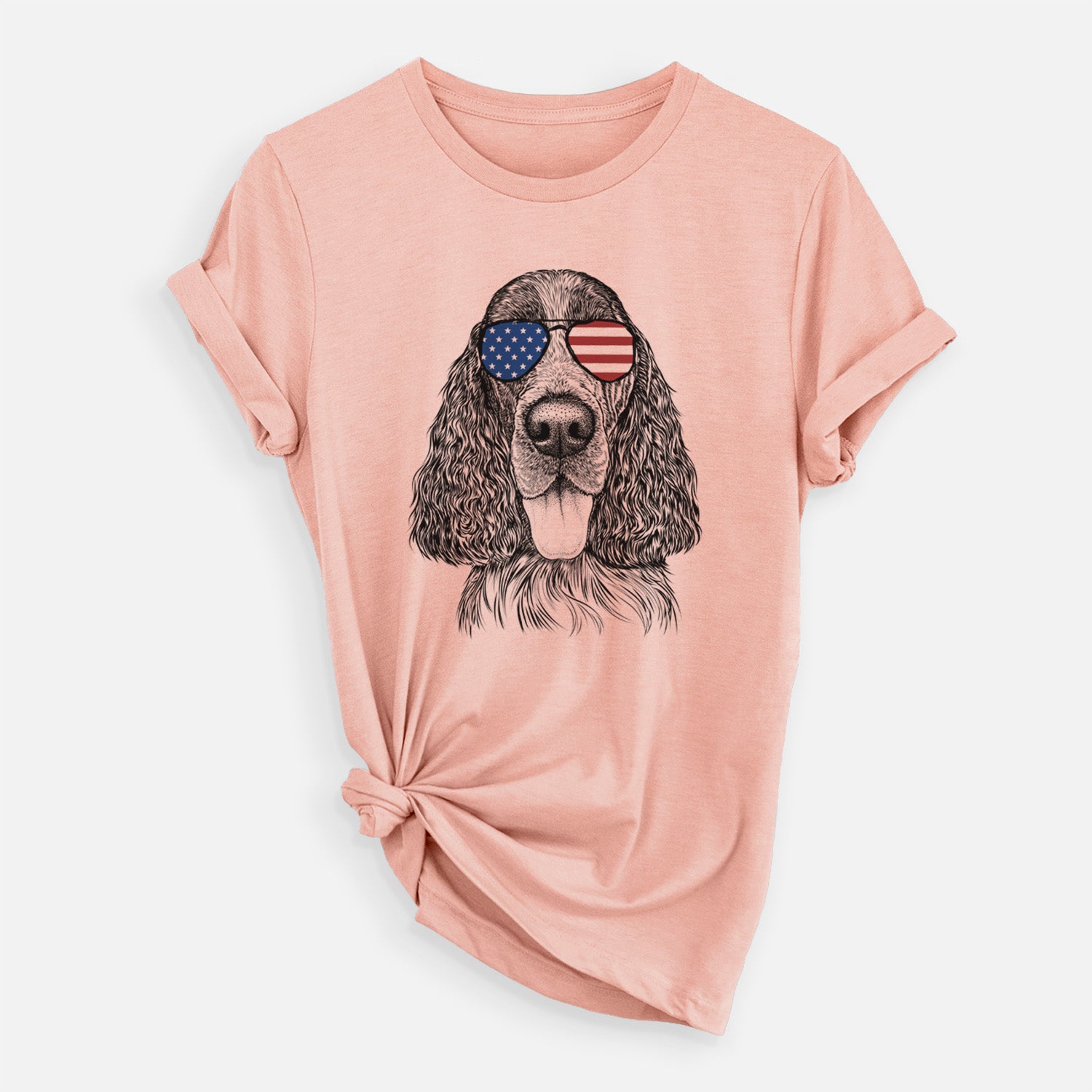 USA Duke the English Springer Spaniel - Unisex Crewneck