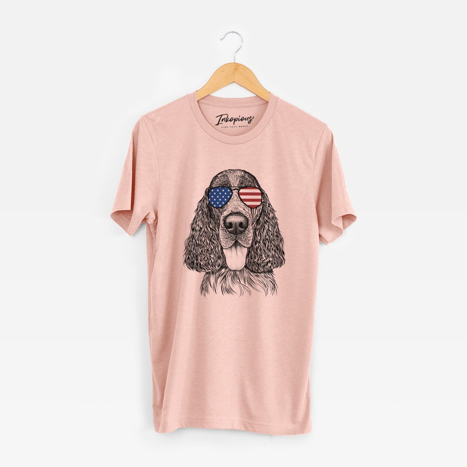 USA Duke the English Springer Spaniel - Unisex Crewneck