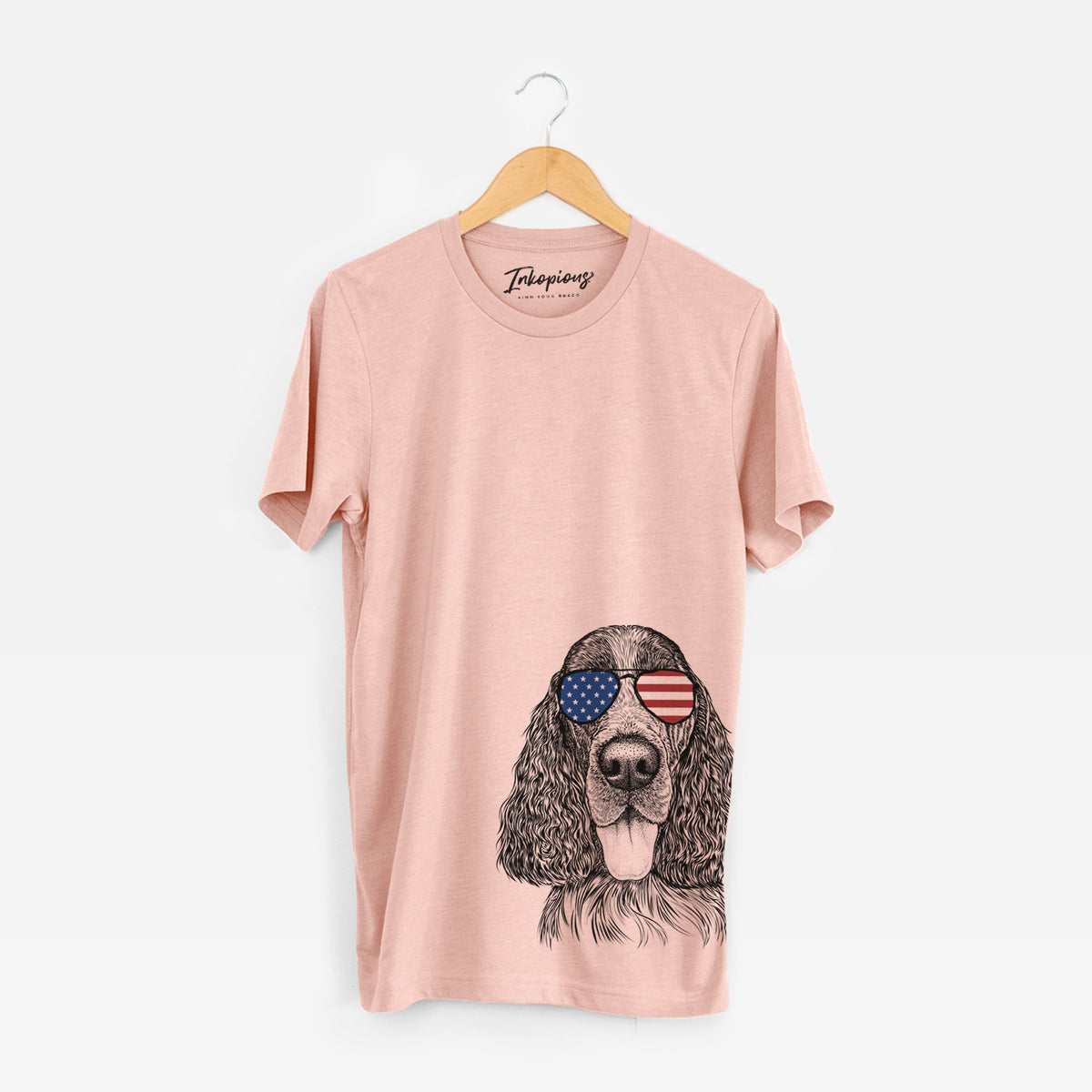 USA Duke the English Springer Spaniel - Unisex Crewneck