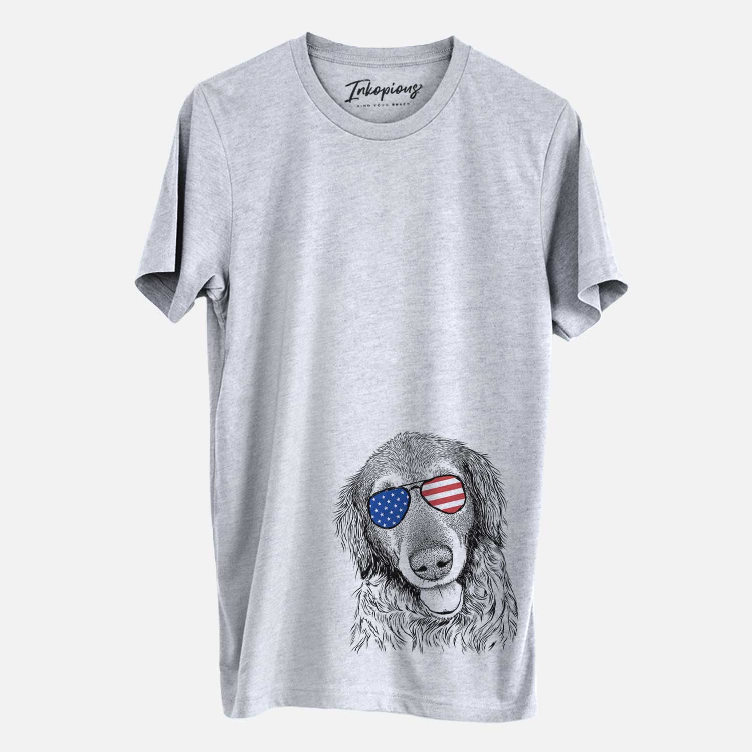 USA Duncan the Golden Retriever - Unisex Crewneck