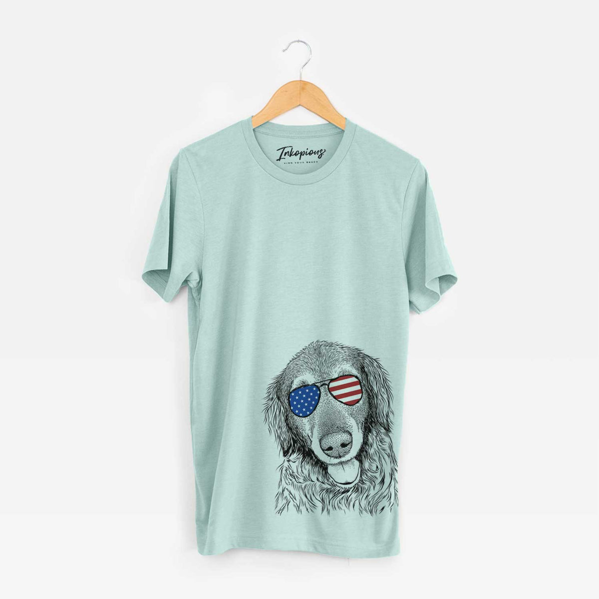 USA Duncan the Golden Retriever - Unisex Crewneck