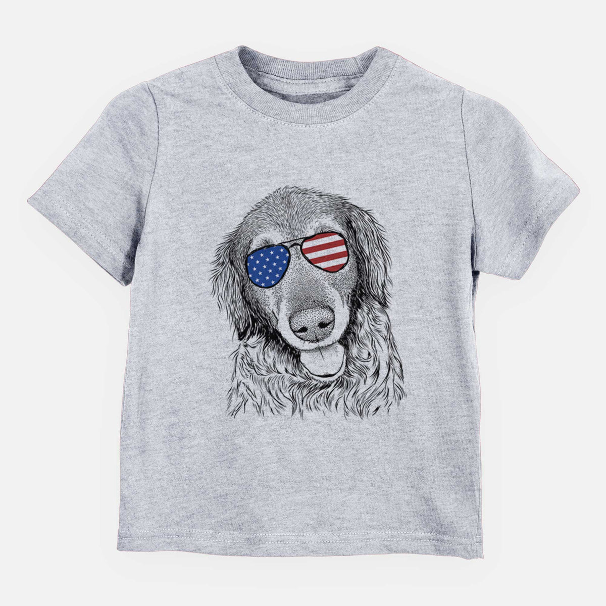 USA Duncan the Golden Retriever - Kids/Youth/Toddler Shirt
