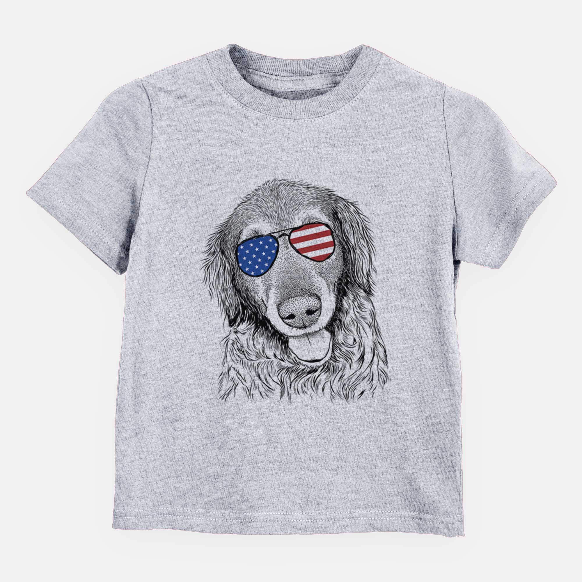 USA Duncan the Golden Retriever - Kids/Youth/Toddler Shirt