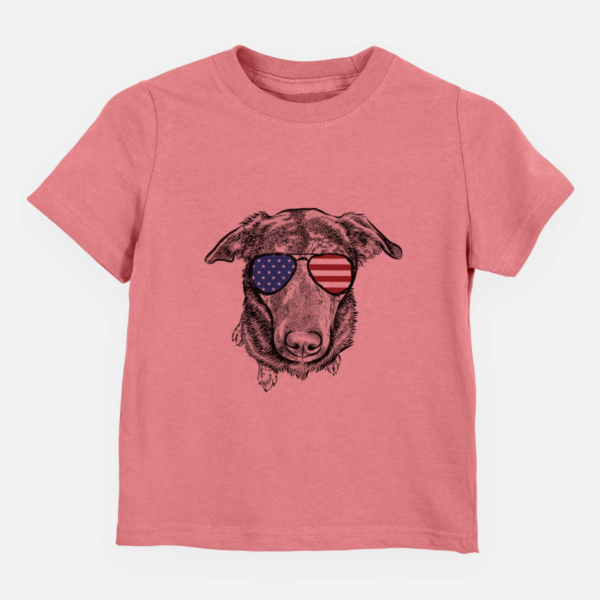 USA Echo the Pitbull Beagle Mix - Kids/Youth/Toddler Shirt