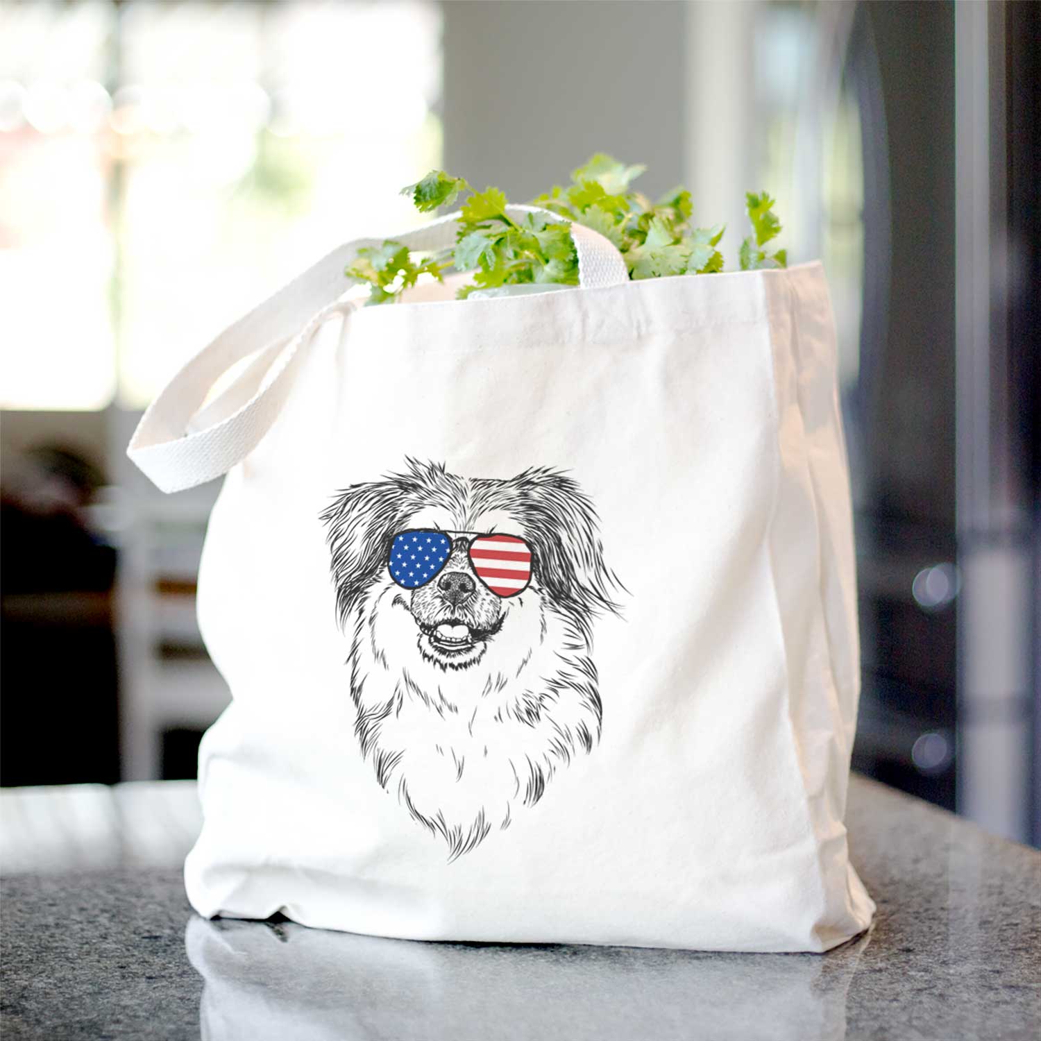 Ed the Tibetan Spaniel - Tote Bag