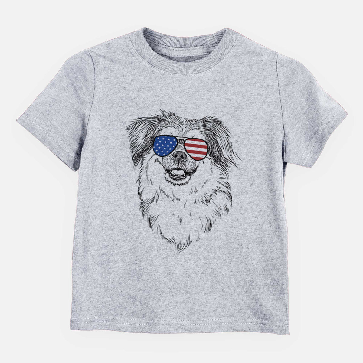 USA Ed the Tibetan Spaniel - Kids/Youth/Toddler Shirt