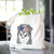 Eiger the Bernese Mountain Dog - Tote Bag