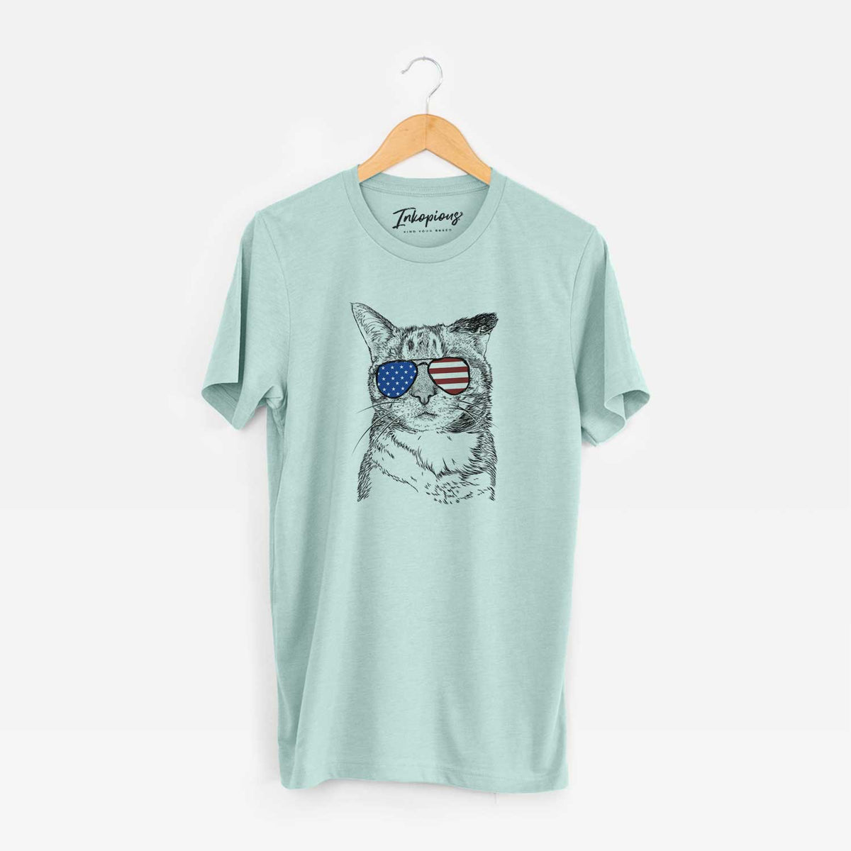 USA Eleanor the Domestic Shorthair Cat - Unisex Crewneck