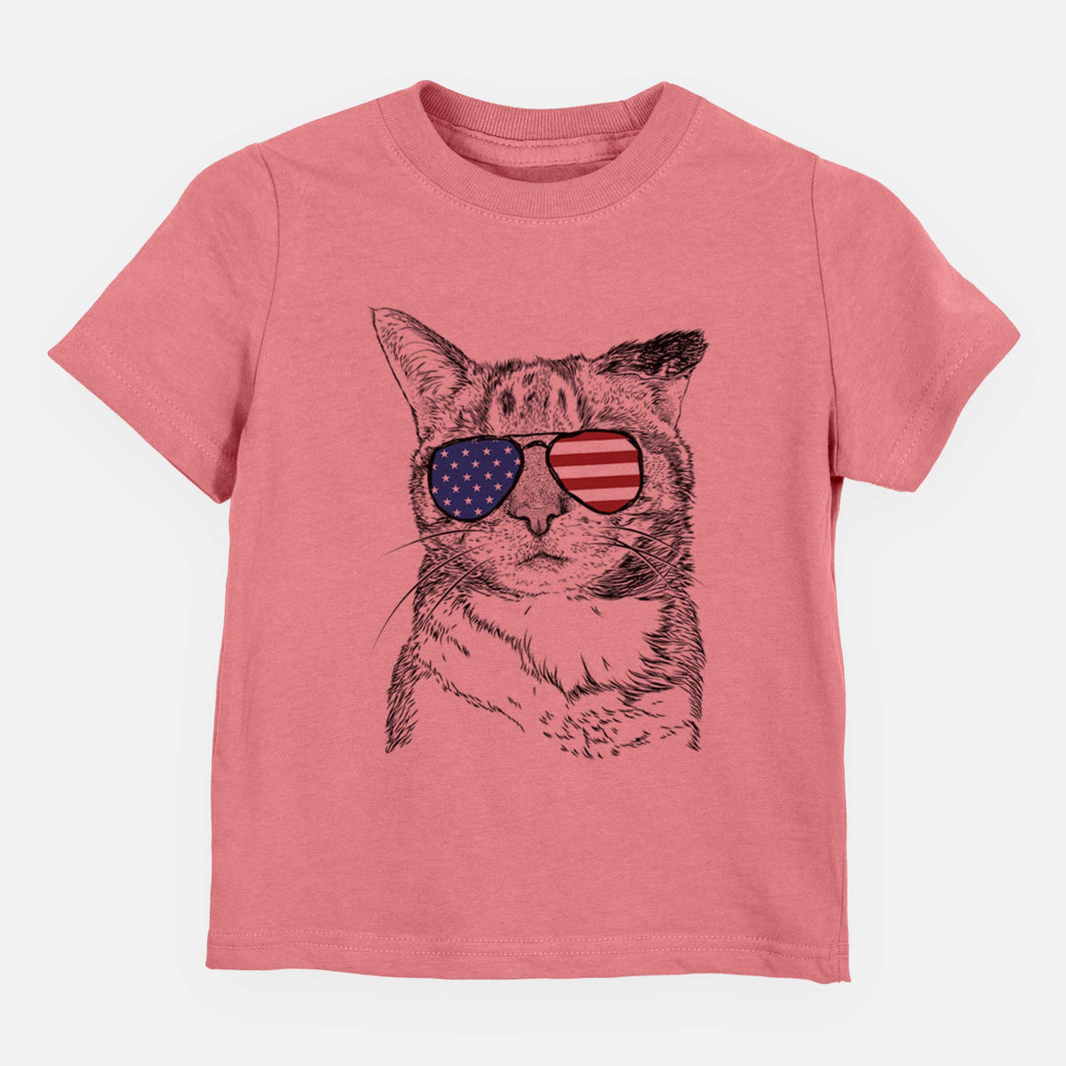 USA Eleanor the Domestic Shorthair Cat - Kids/Youth/Toddler Shirt