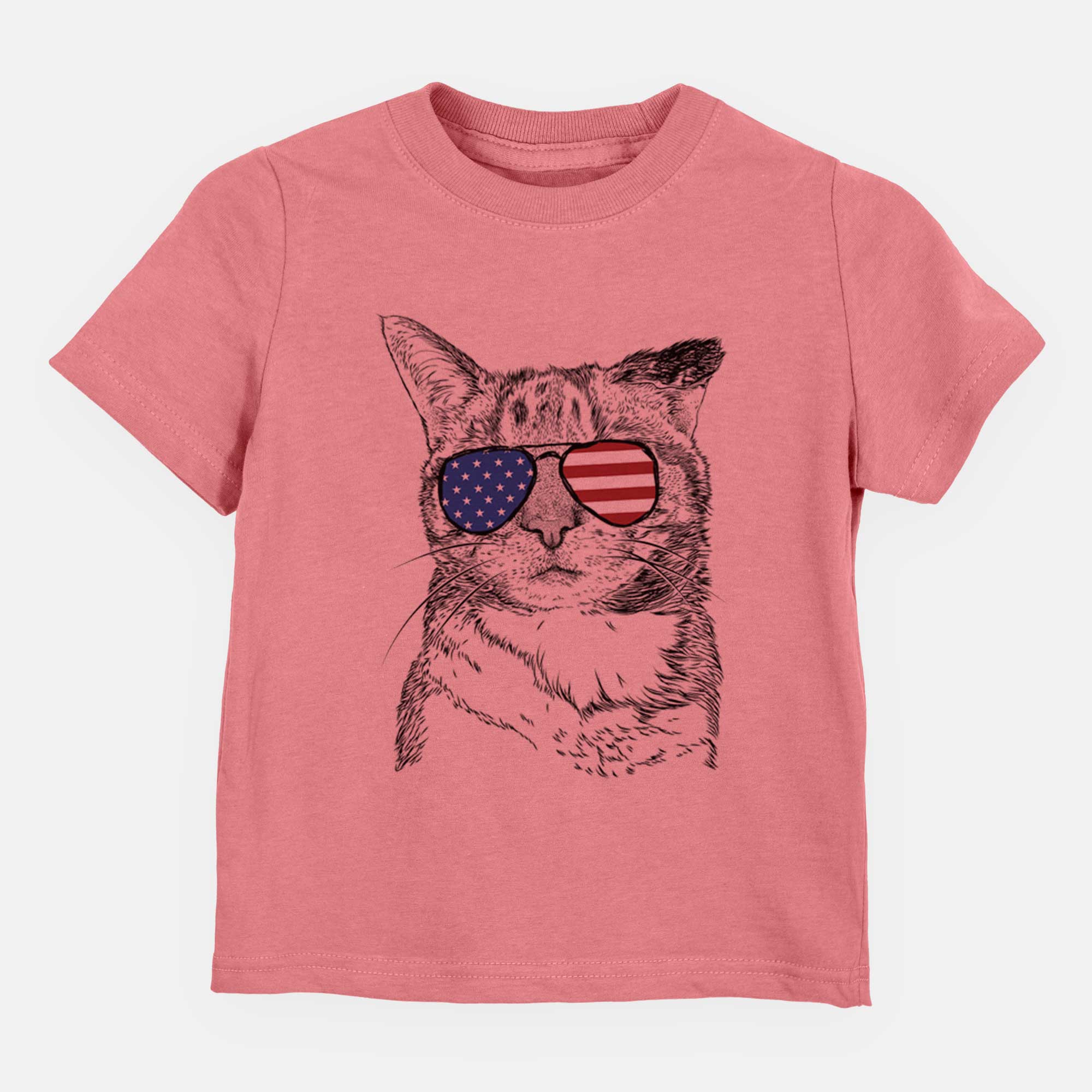 USA Eleanor the Domestic Shorthair Cat - Kids/Youth/Toddler Shirt