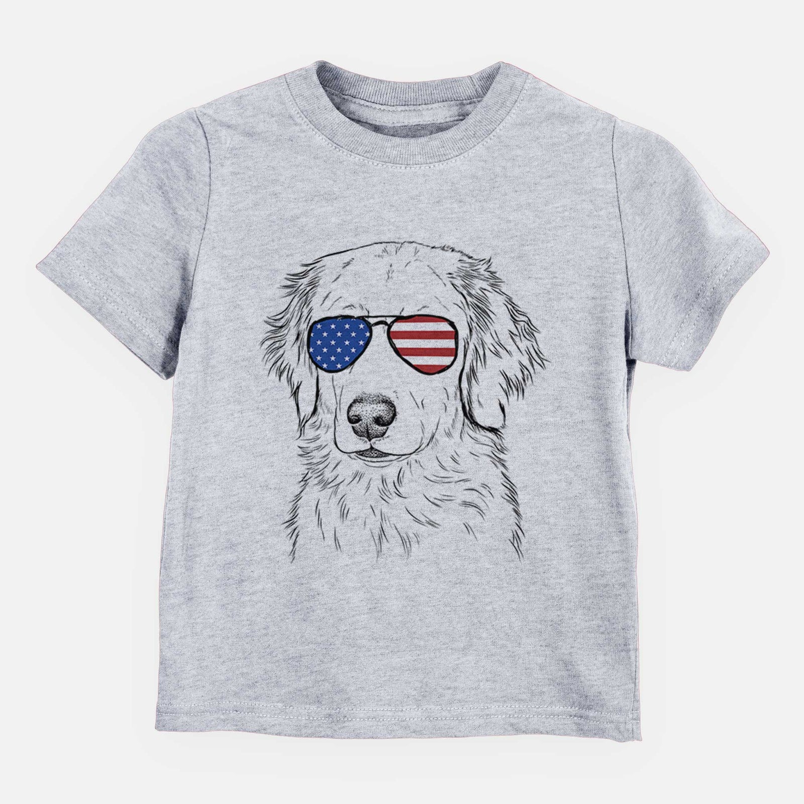 USA Eli the Golden Retriever - Kids/Youth/Toddler Shirt