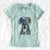 USA Eli the Great Dane - Women's Perfect V-neck Shirt