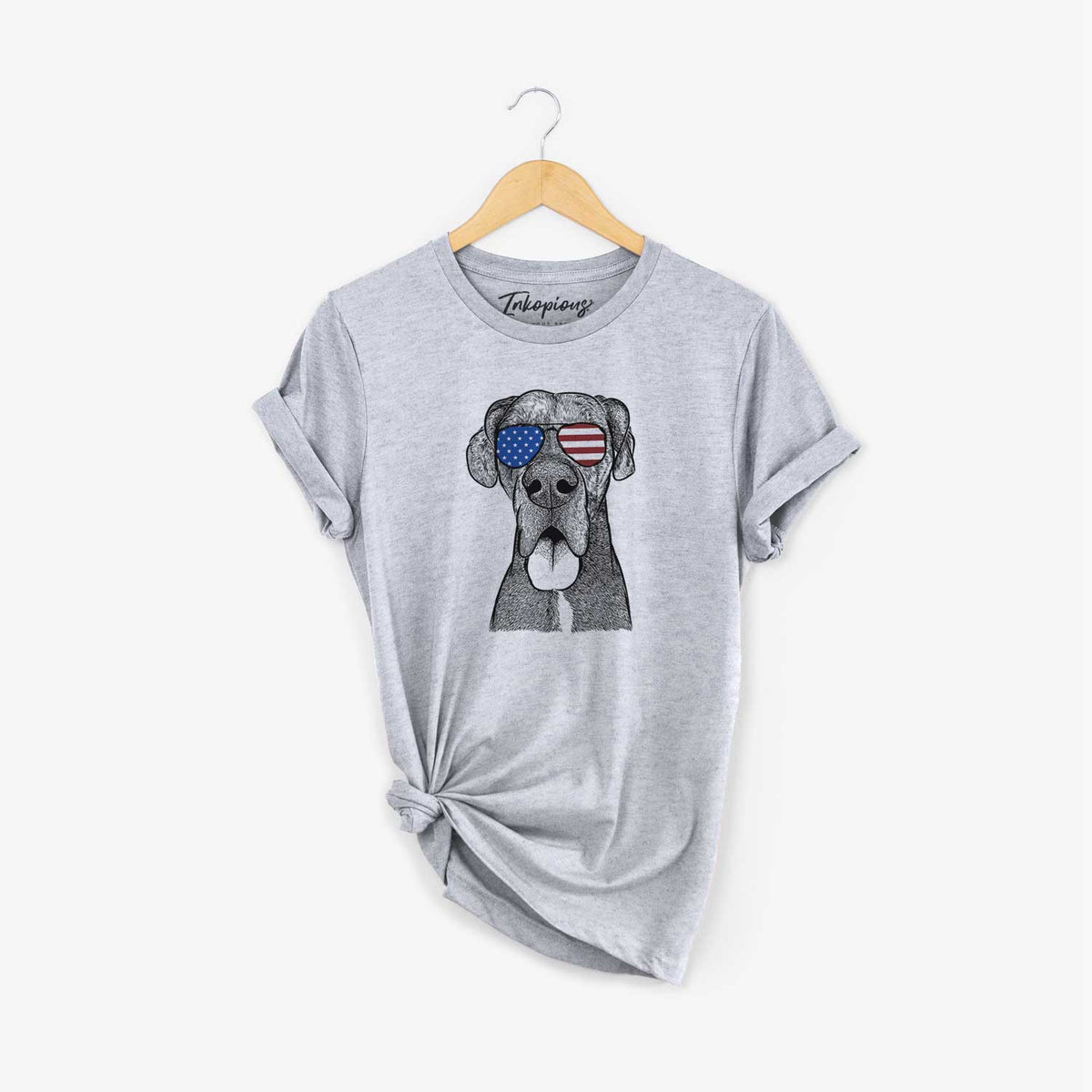 USA Eli the Great Dane - Unisex Crewneck