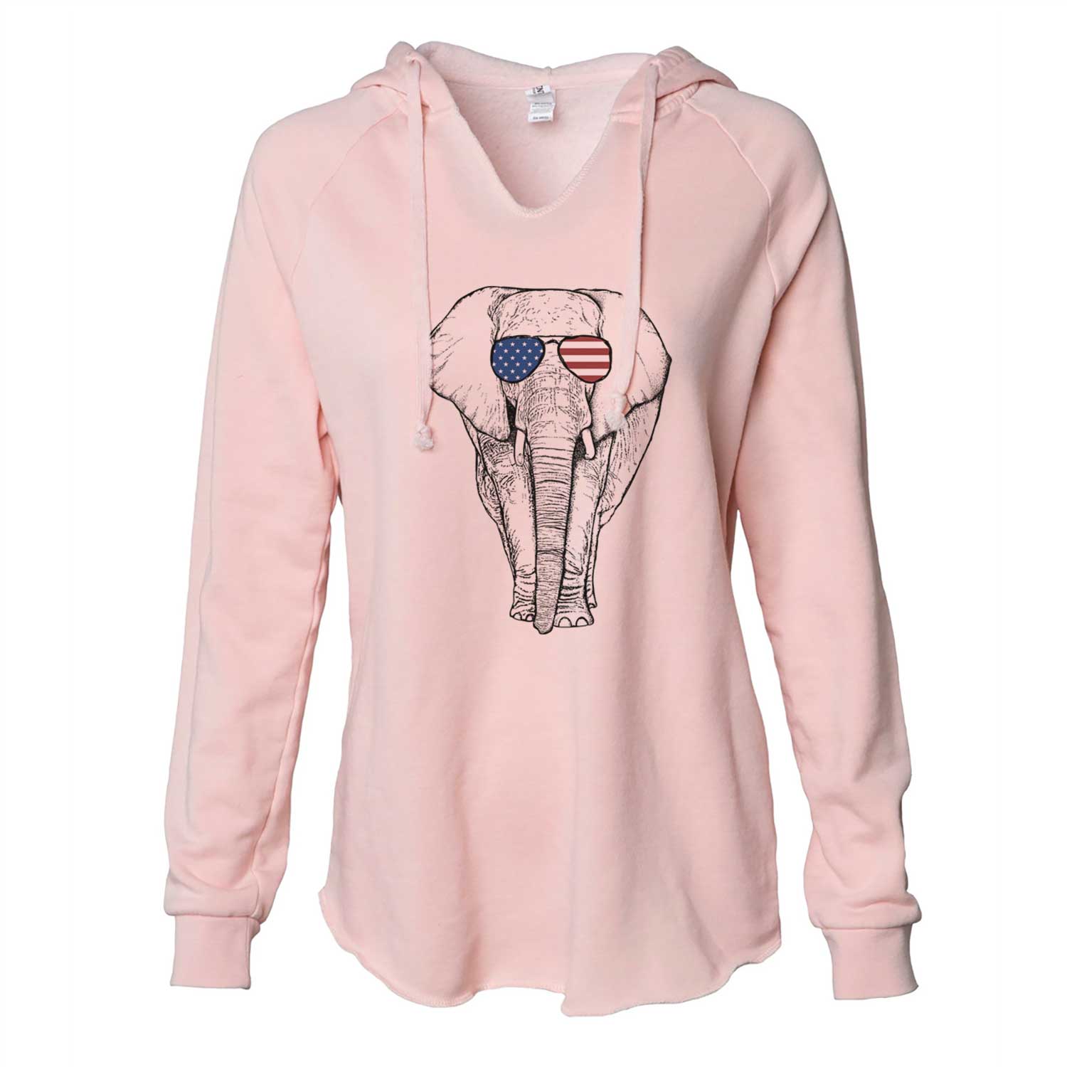 USA Ella the Elephant - Cali Wave Hooded Sweatshirt