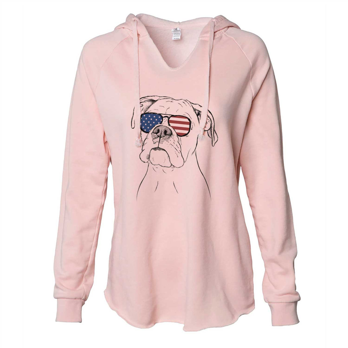USA Ellie the Boxer - Cali Wave Hooded Sweatshirt