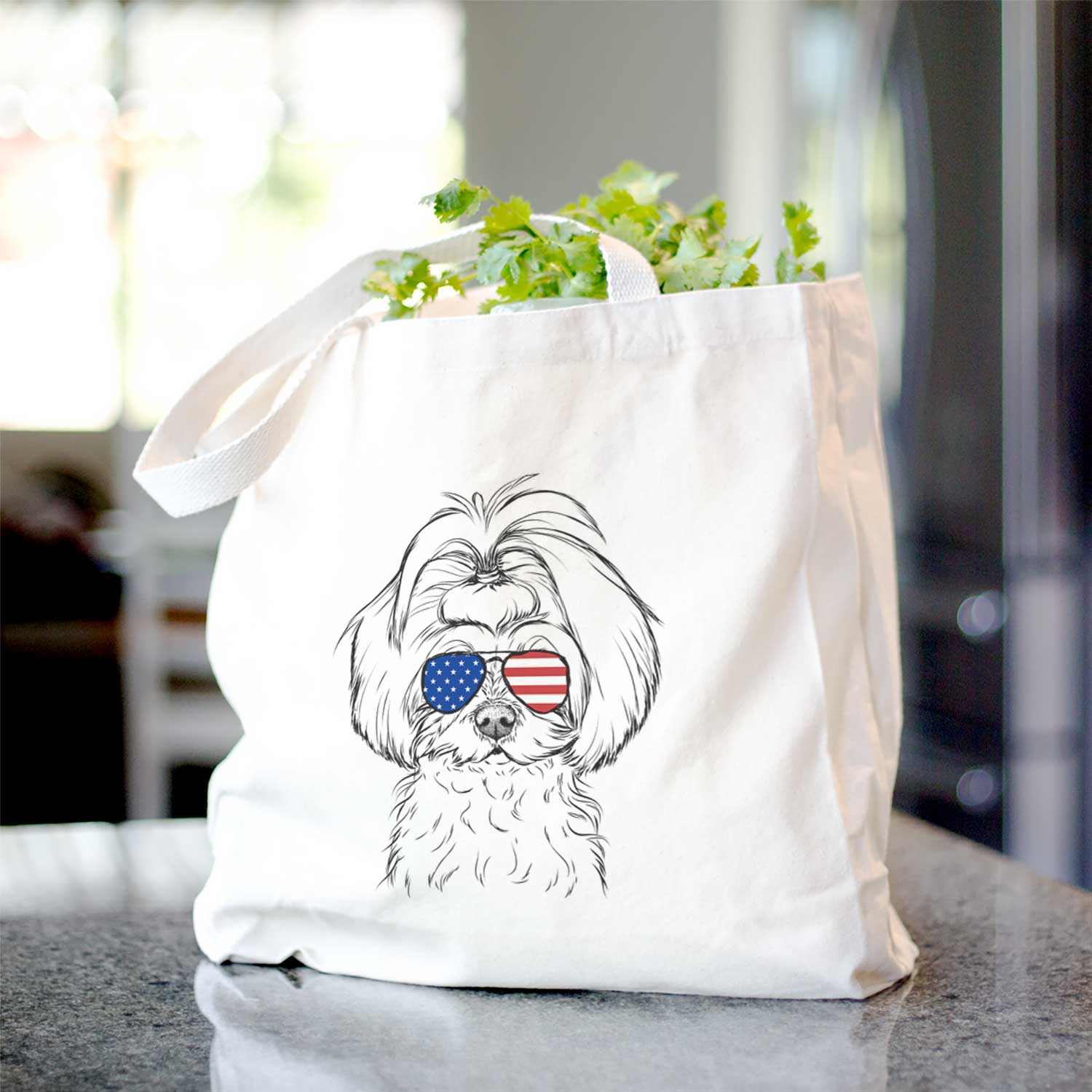 Ellie the Maltese - Tote Bag