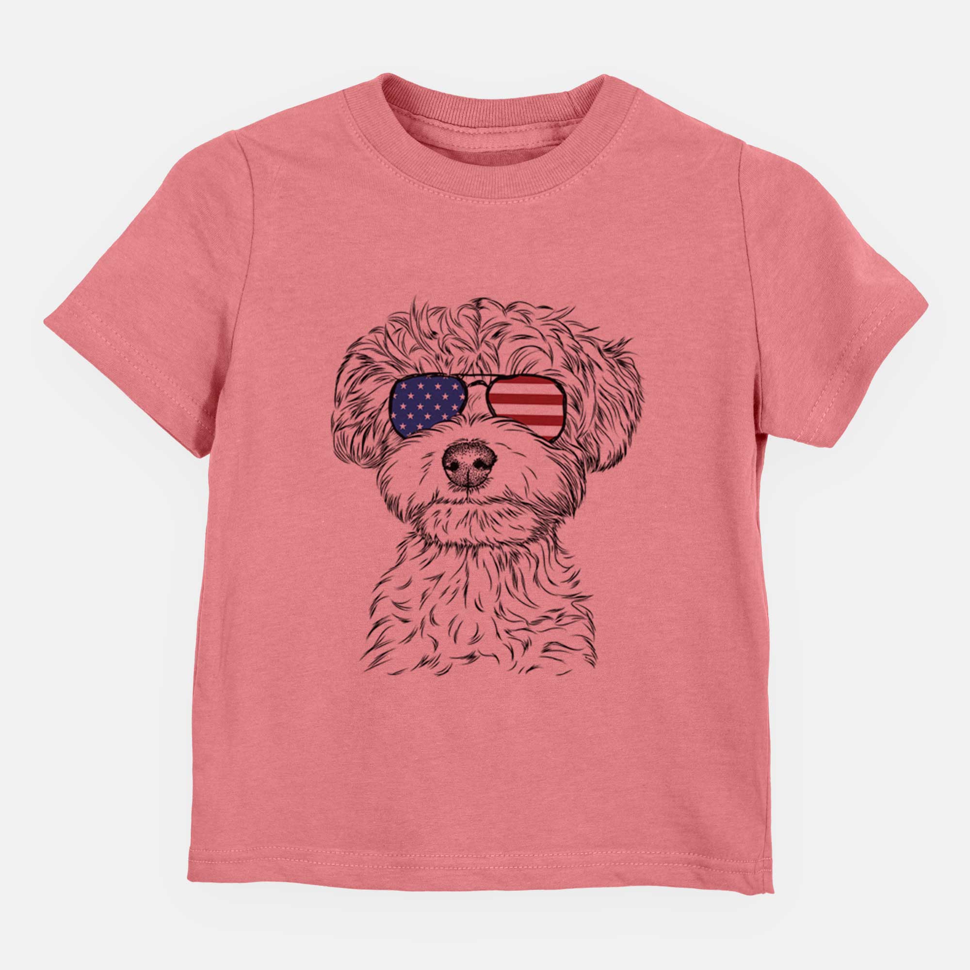 USA Elliott the Yorkiepoo - Kids/Youth/Toddler Shirt