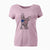 USA Elvira the Terrier Mix - Women's Perfect V-neck Shirt