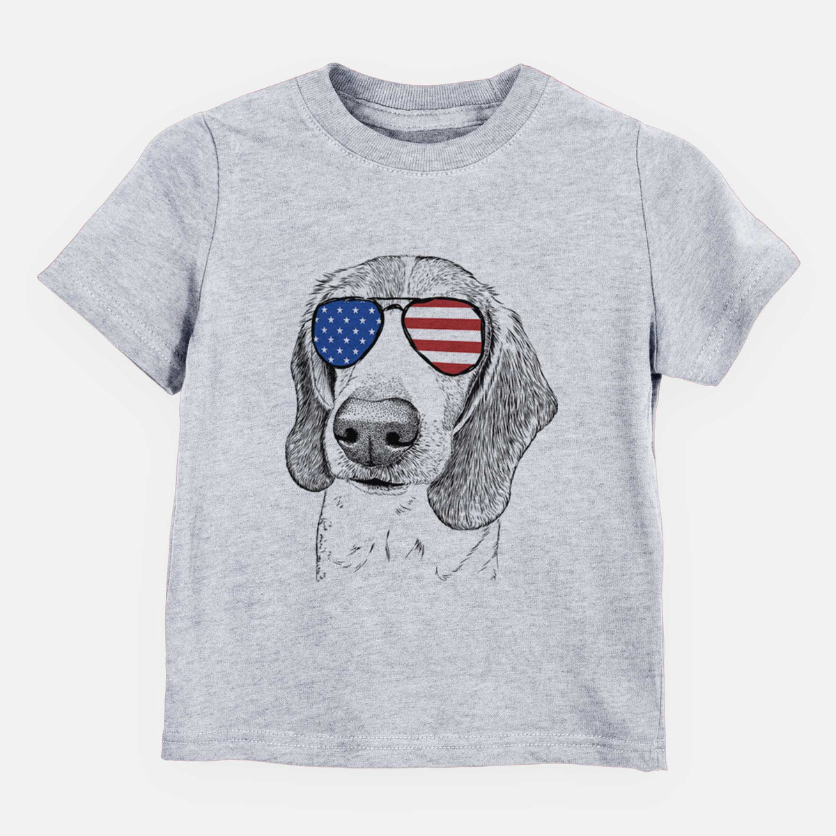 USA Elvis the Bluetick Beagle - Kids/Youth/Toddler Shirt