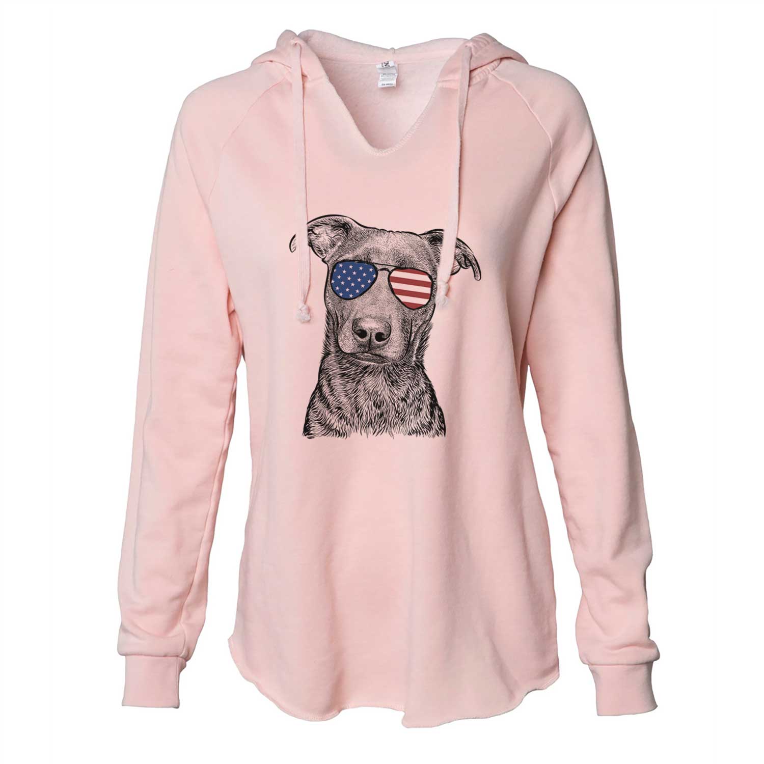USA Embyr the Mixed Breed - Cali Wave Hooded Sweatshirt