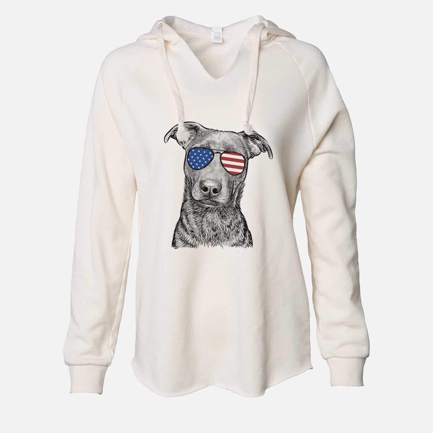 USA Embyr the Mixed Breed - Cali Wave Hooded Sweatshirt